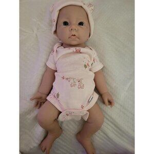 🆕17 inch Full Body Silicone Baby Dolls Girl for Kids Toddlers Reborn Baby Doll